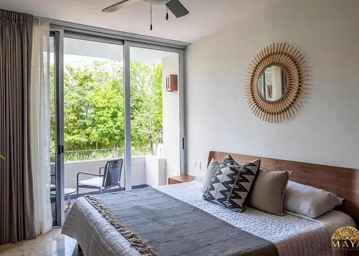 Nhoa 203b Lux 1br Pool View In Aldea Zama * Tulum