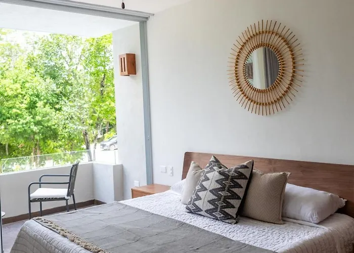 Nhoa 203b Lux 1br Pool View In Aldea Zama Apartment *